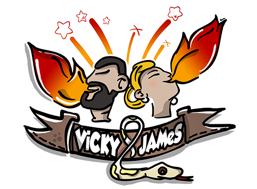 Vicky et James - spectacle cracheur de feu et pyrotechnie